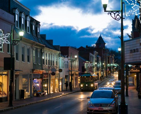 downtown staunton brite bus route